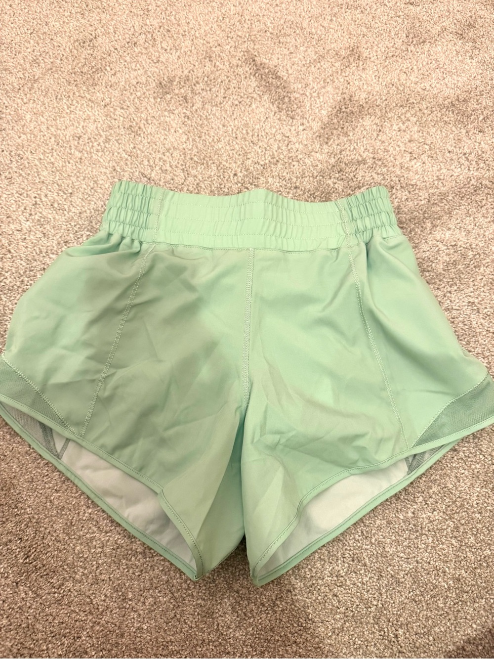 Lululemon Look Alike Mint Green Athletic Shorts